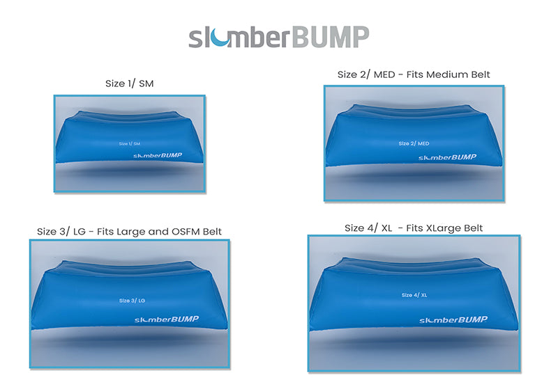slumberBUMP™ Blue Replacement Bladders